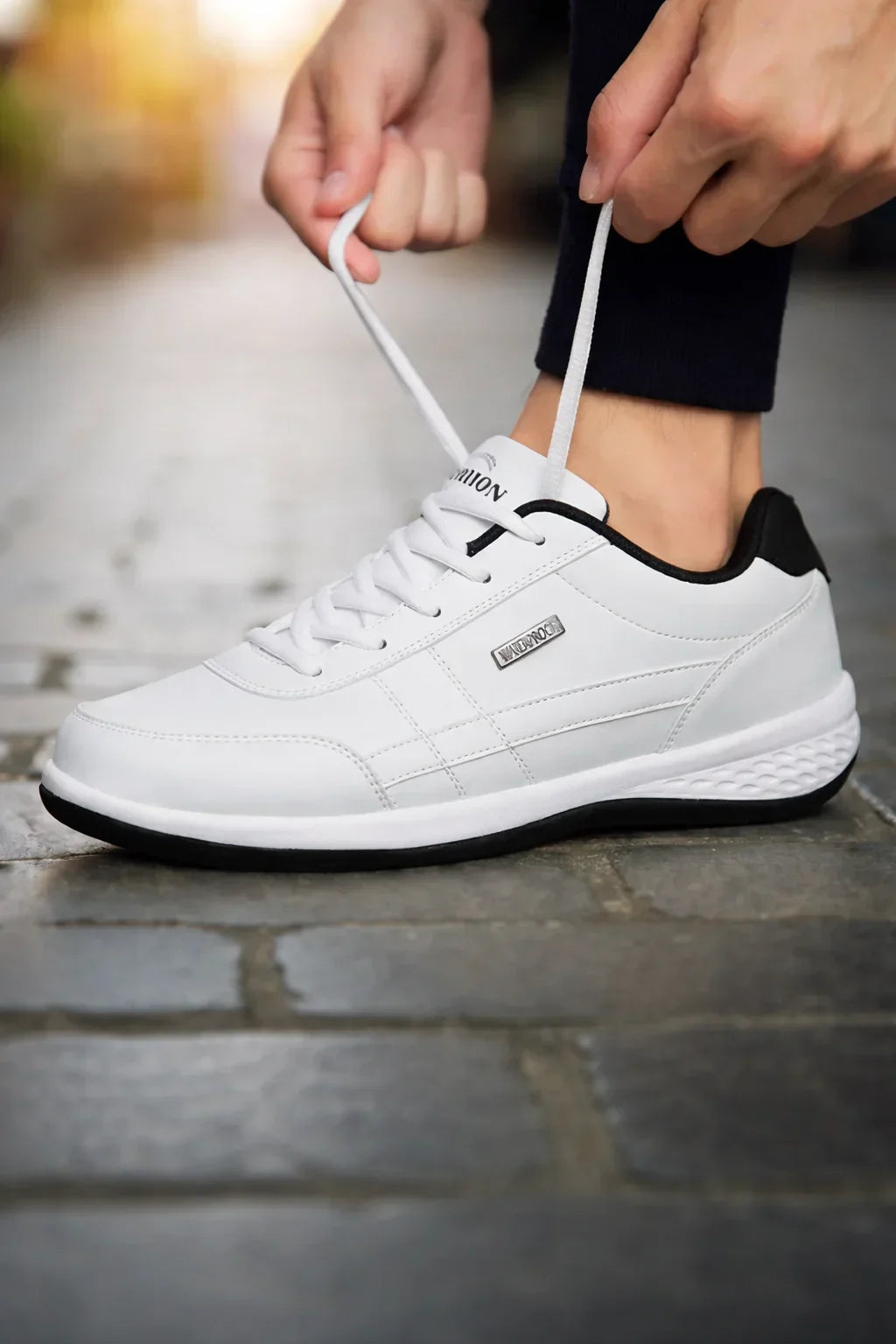 Alven PU Leather Sneakers