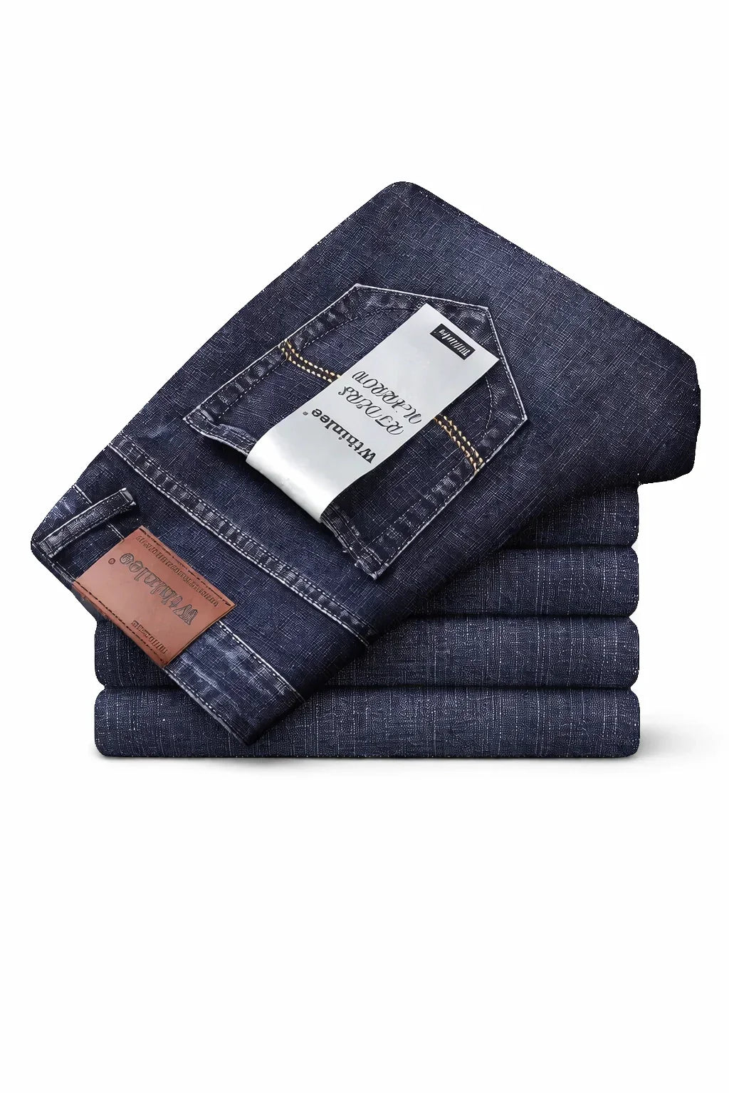Classic Straight Denim Jeans