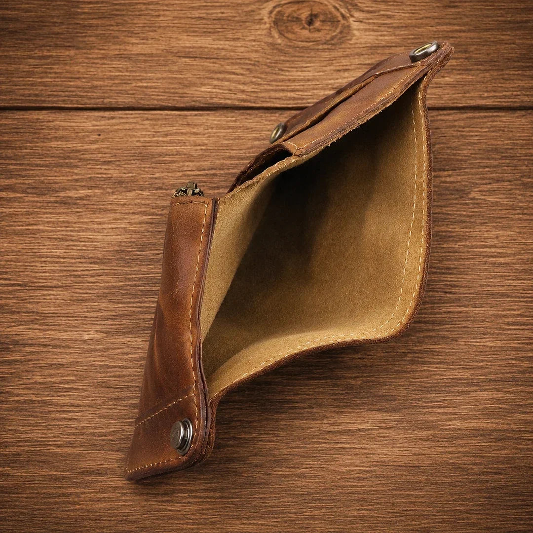 Vintage Leather Roll-Up