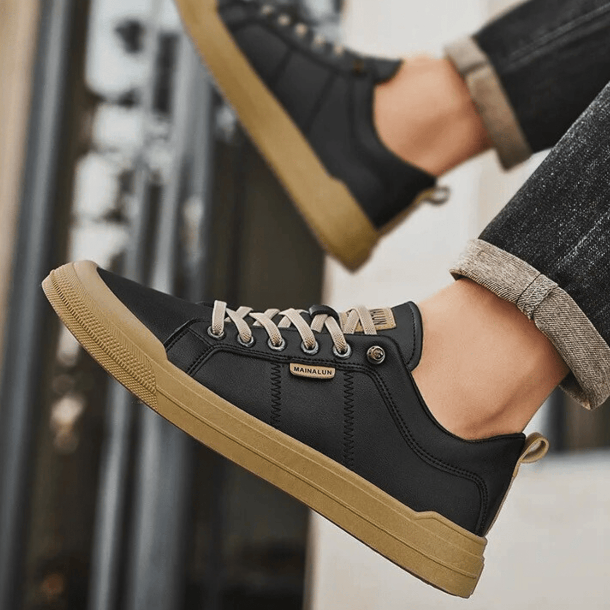 Harringtion Leather Trainers