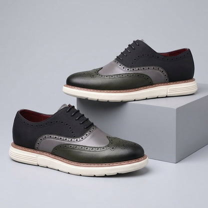 Leather Slip-On Loafers