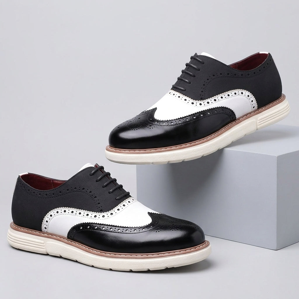 Leather Slip-On Loafers