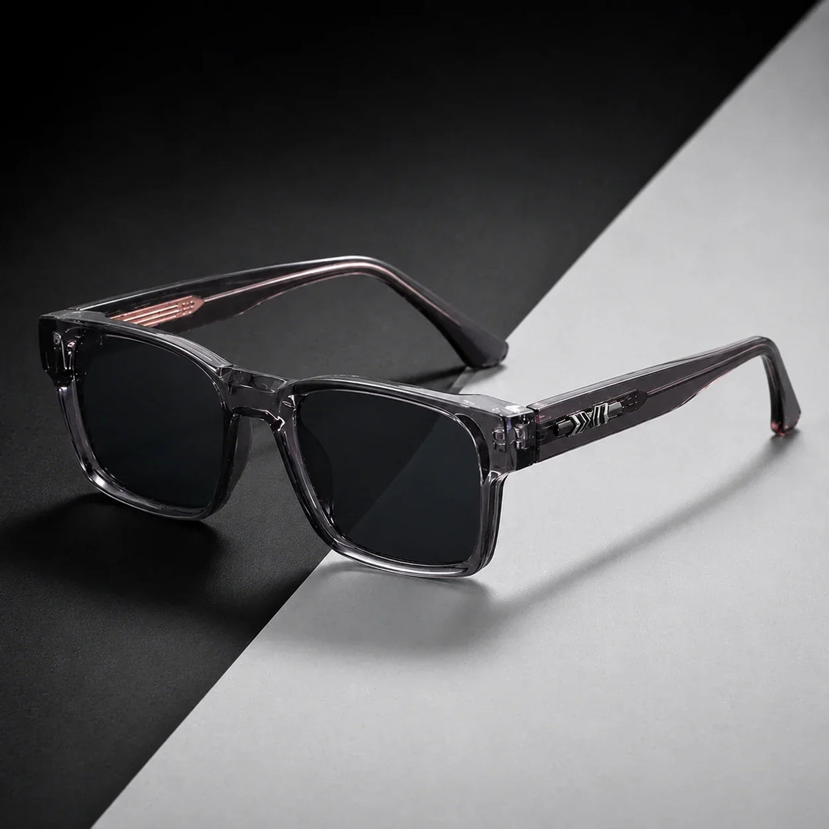 Retro Punk Square Sunglasses
