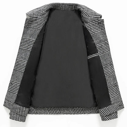 Slim-Fit Woolen Jacket