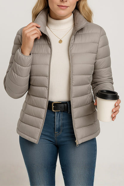 Quilted Warmth Jacket – Modern Edition