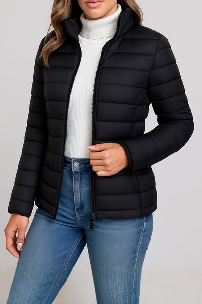 Quilted Warmth Jacket – Modern Edition