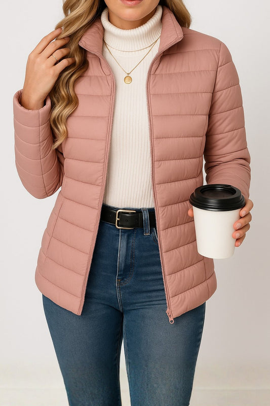 Quilted Warmth Jacket – Modern Edition