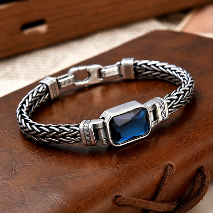 Blue Crystal Vintage Bracelet
