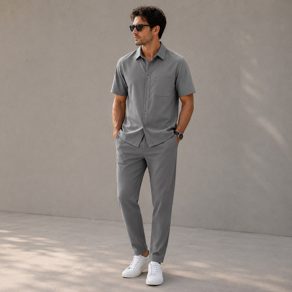 Casual Short Sleeve Outfit