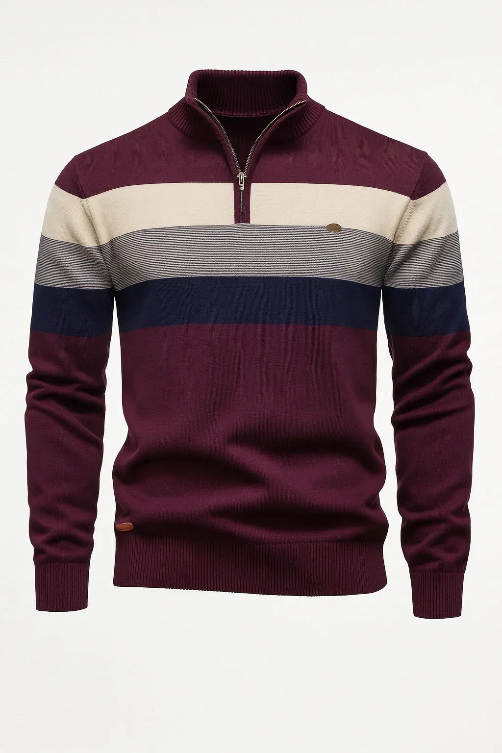 Belmont Cotton Zip Sweater