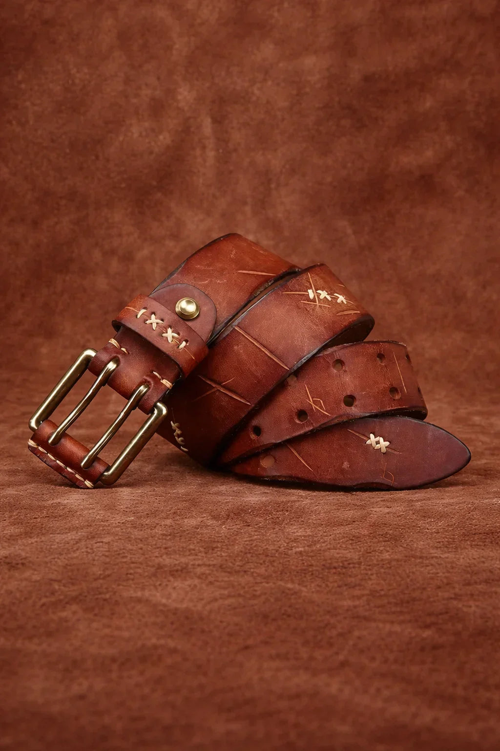 Genuine Leather Tactical Belt