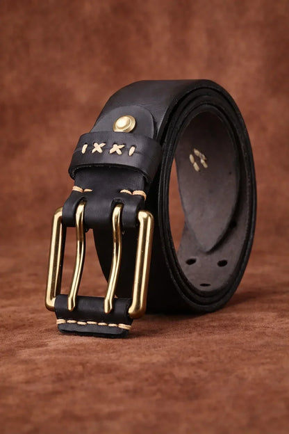 Genuine Leather Tactical Belt
