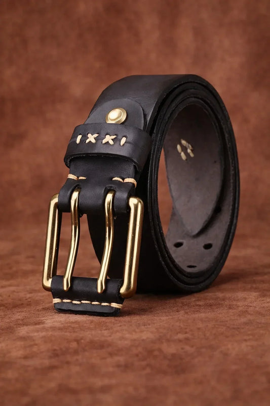 Genuine Leather Tactical Belt
