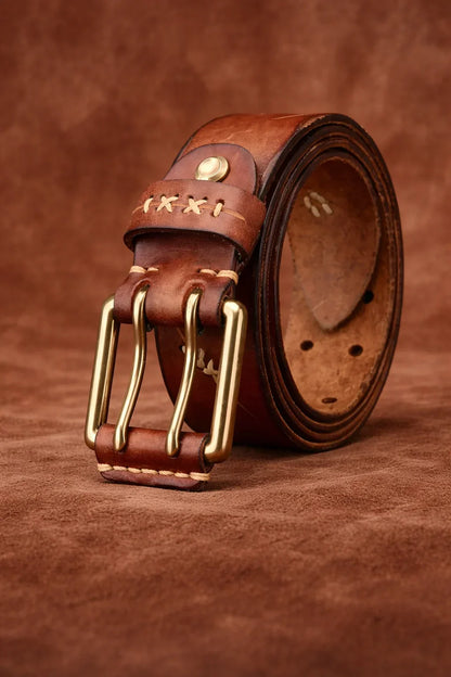 Genuine Leather Tactical Belt
