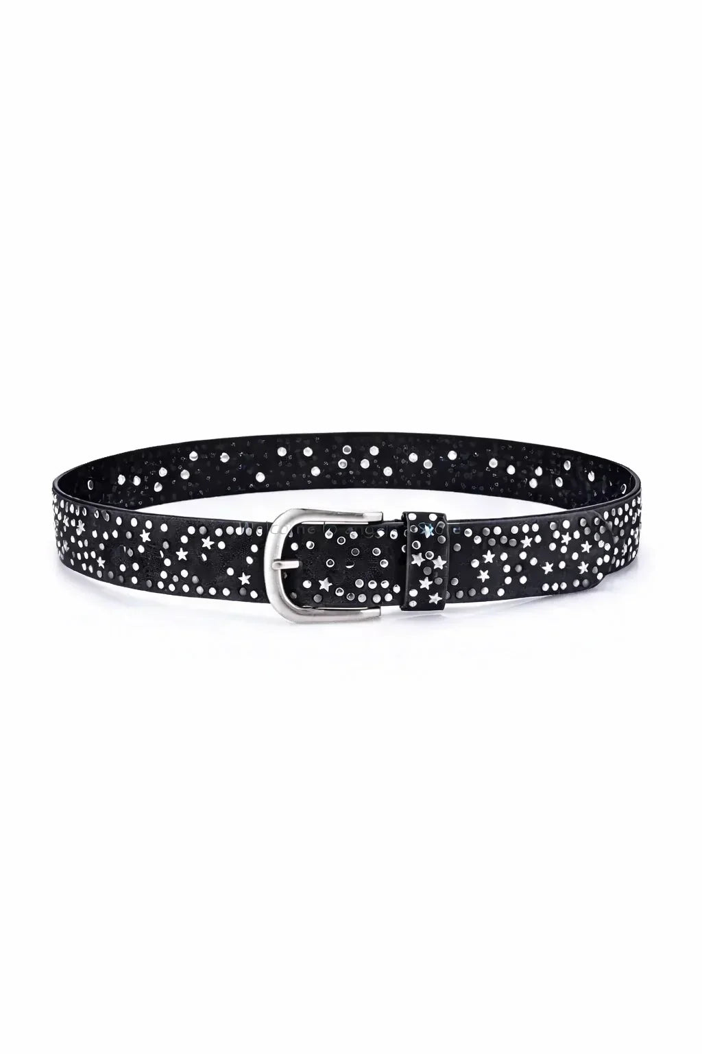 Vintage Star Rivet Leather Belt