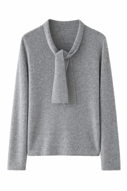 Ribbon Cashmere Sweater