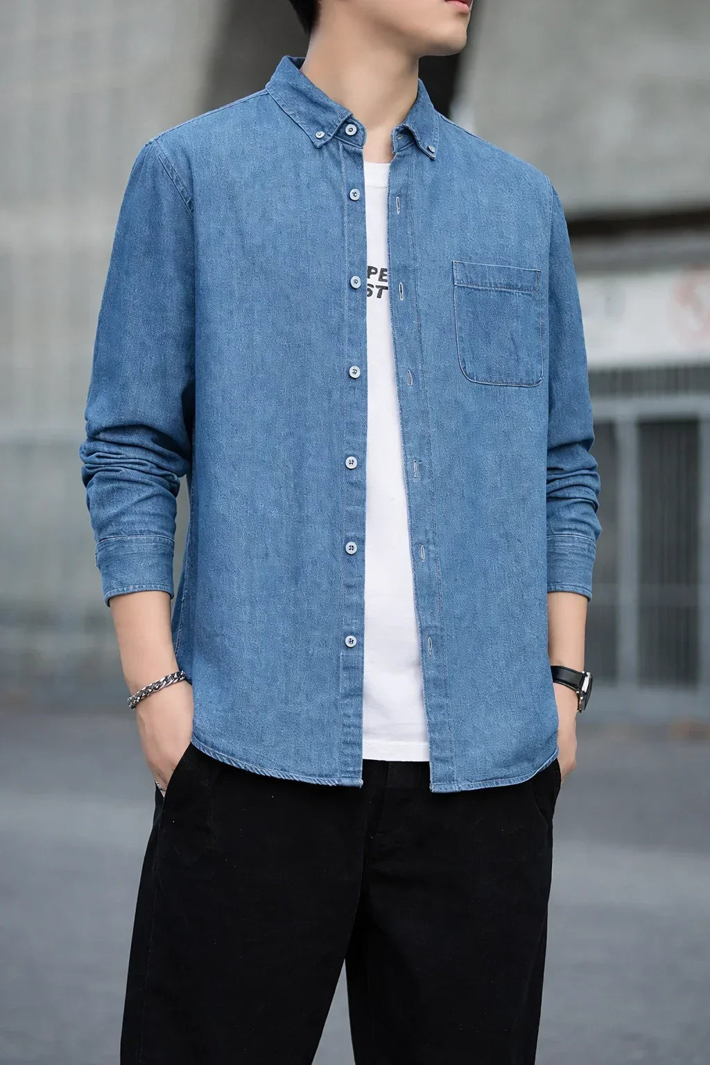 IndigoCraft Denim Shirt