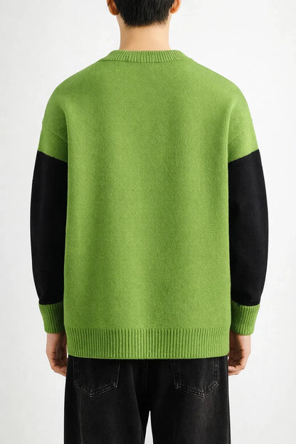 VividPatch Knit Pullover