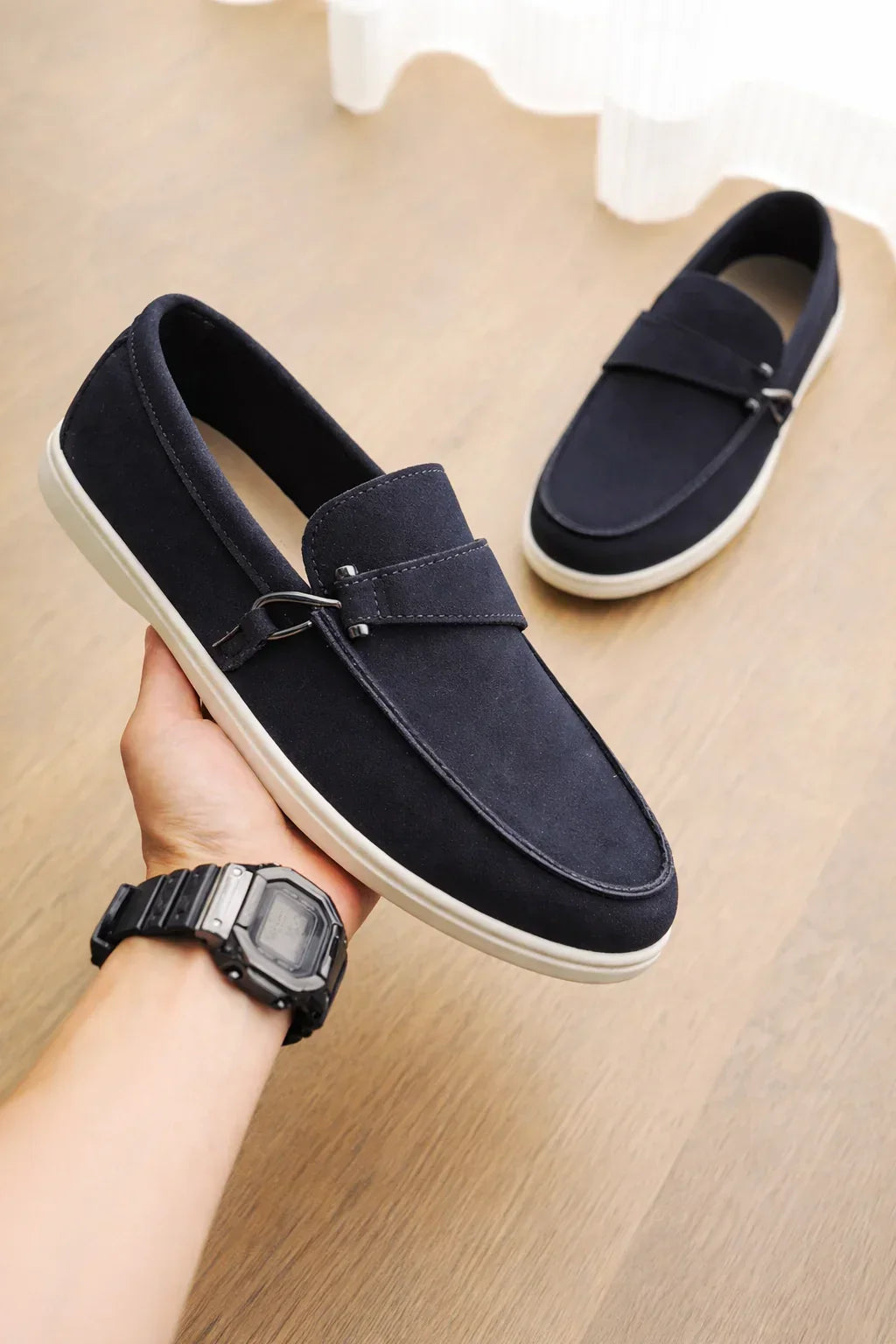 Glide Leather Loafers