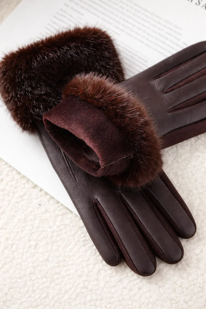 Alven PU Leather Gloves