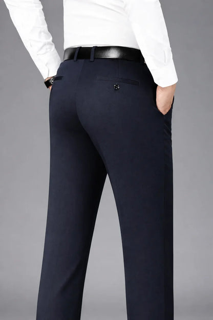 Fleece Slim Straight Trousers