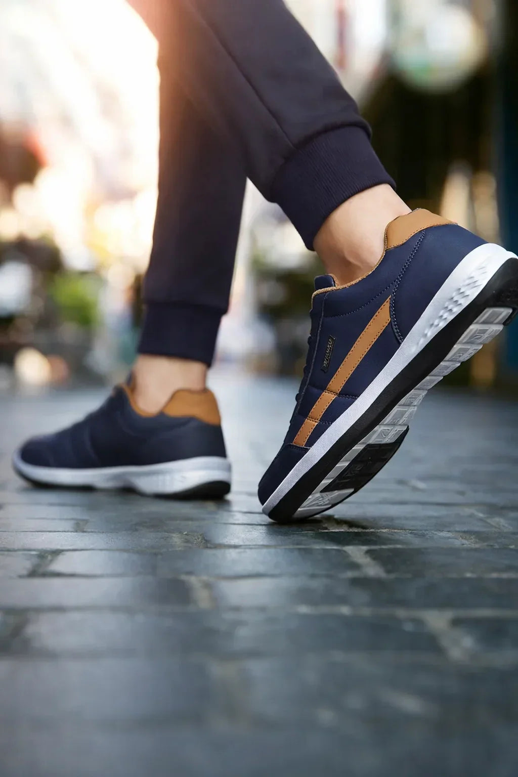 Alven PU Leather Sneakers
