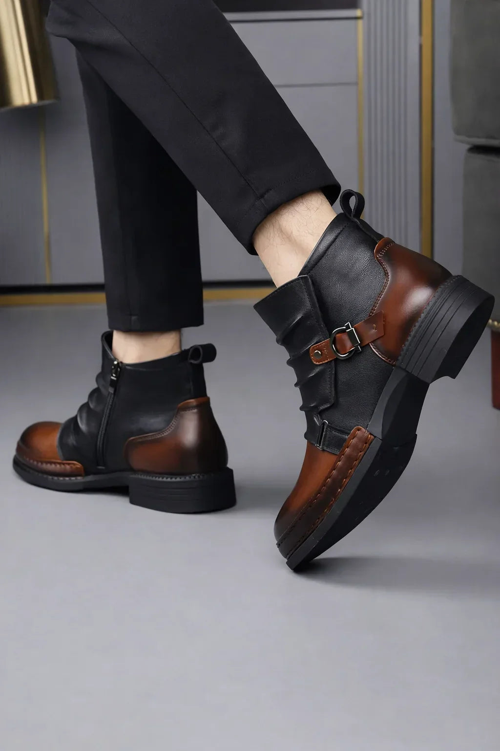 Alven Retro Ankle Boots