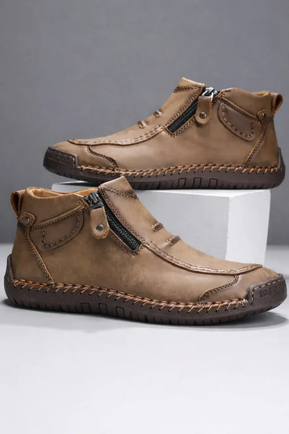 Handmade Leather Ankle Boots