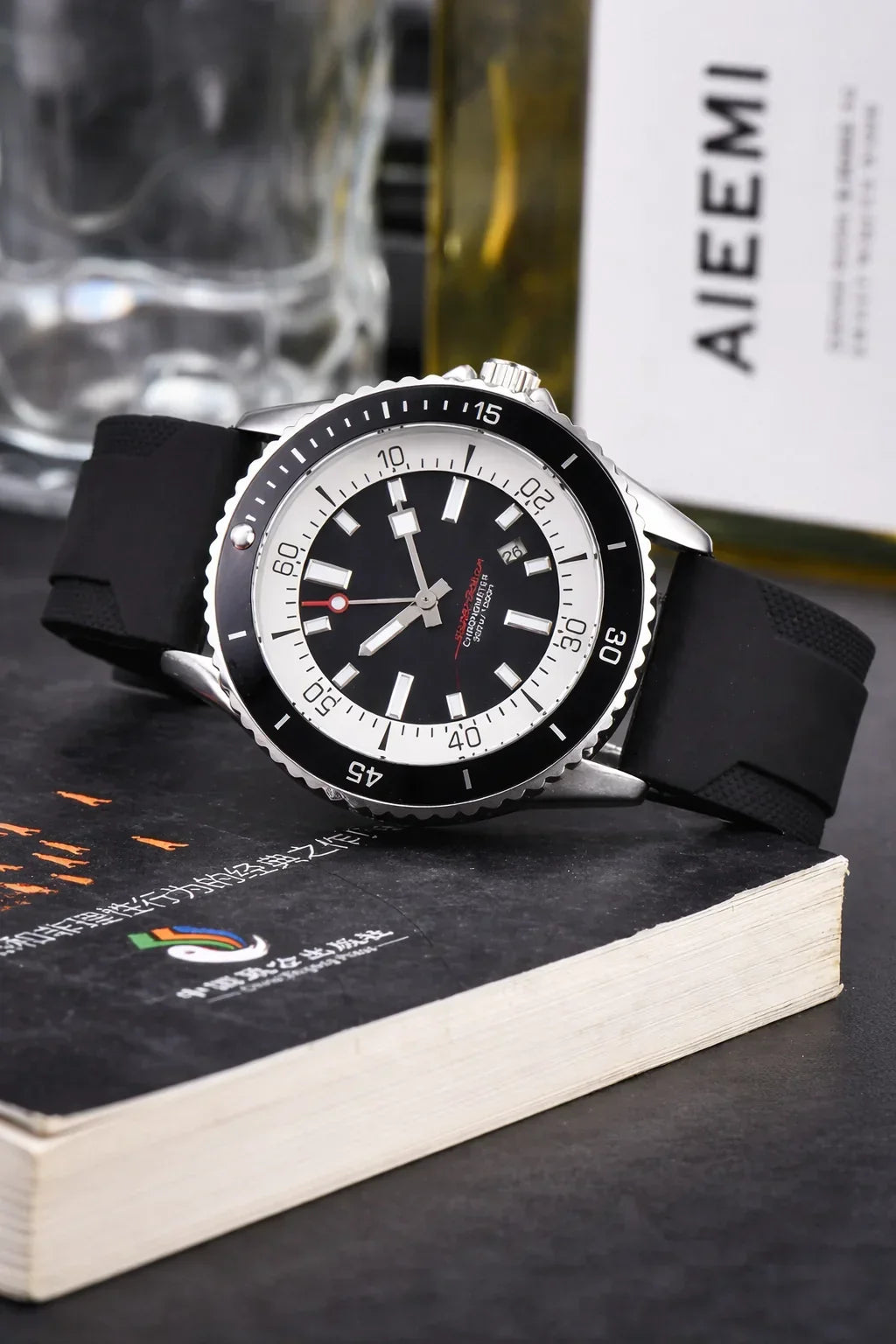 Silicone Strap Quartz Watch