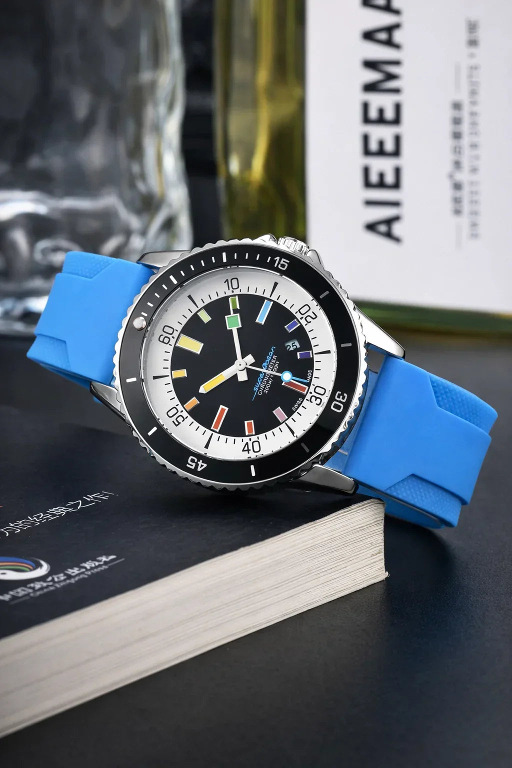 Silicone Strap Quartz Watch
