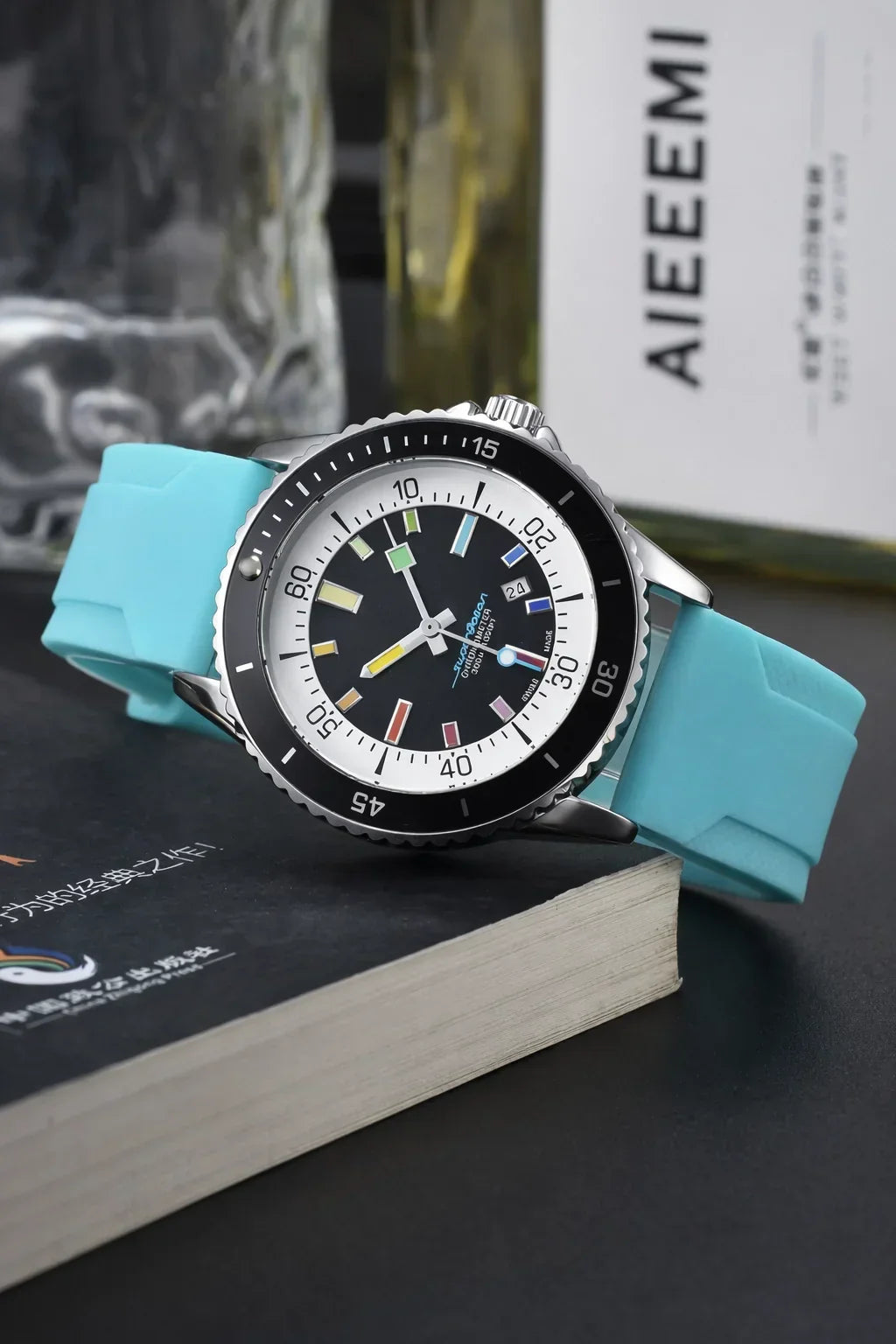 Silicone Strap Quartz Watch