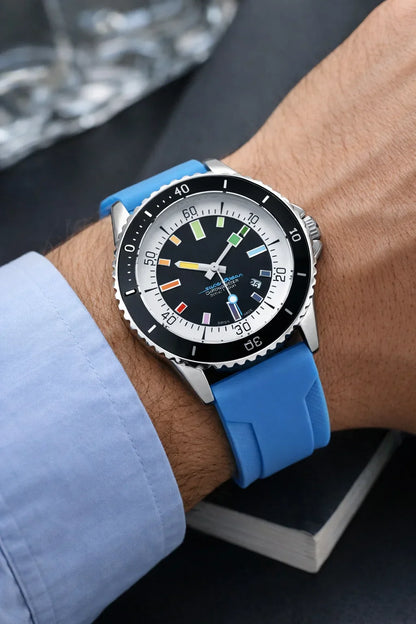 Silicone Strap Quartz Watch