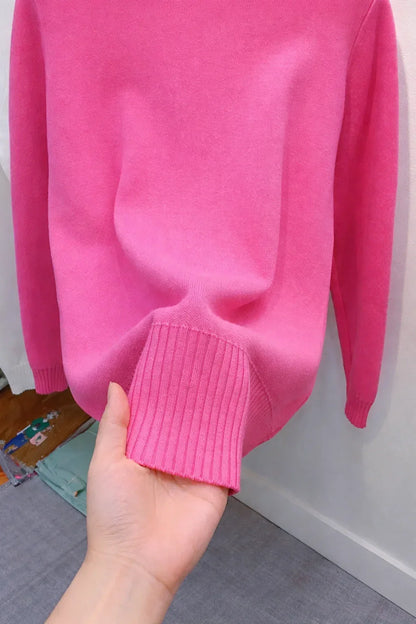 Women Turtleneck Sweater