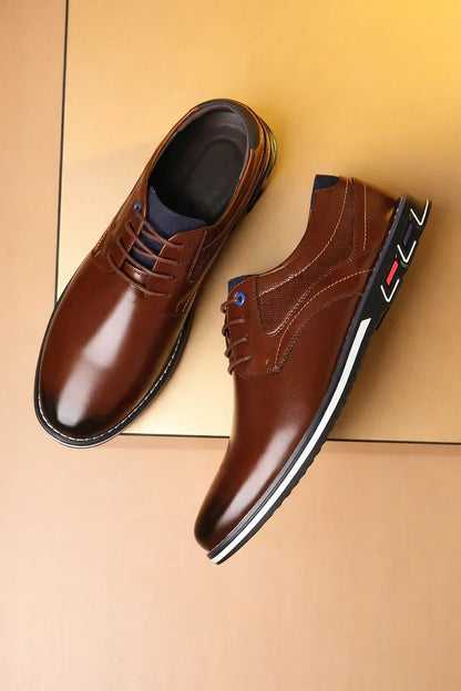 PU Leather Casual Shoes