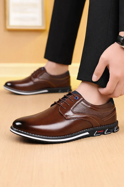 PU Leather Casual Shoes