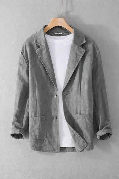 Striped Linen Jacket