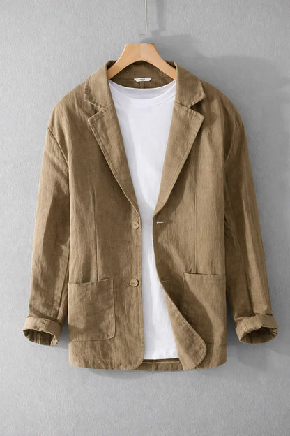 Striped Linen Jacket