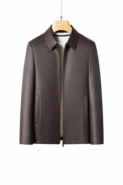 Goatskin Leather Jacket