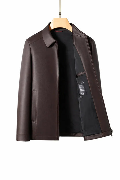 Goatskin Leather Jacket