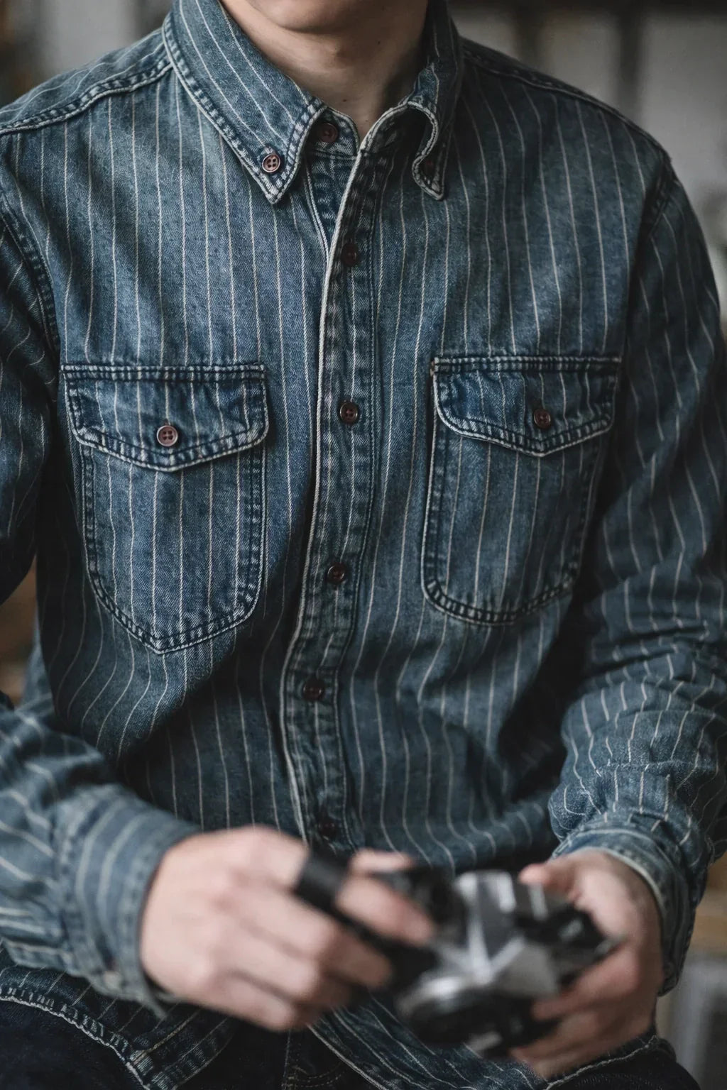 Streetwear Cargo Shirt