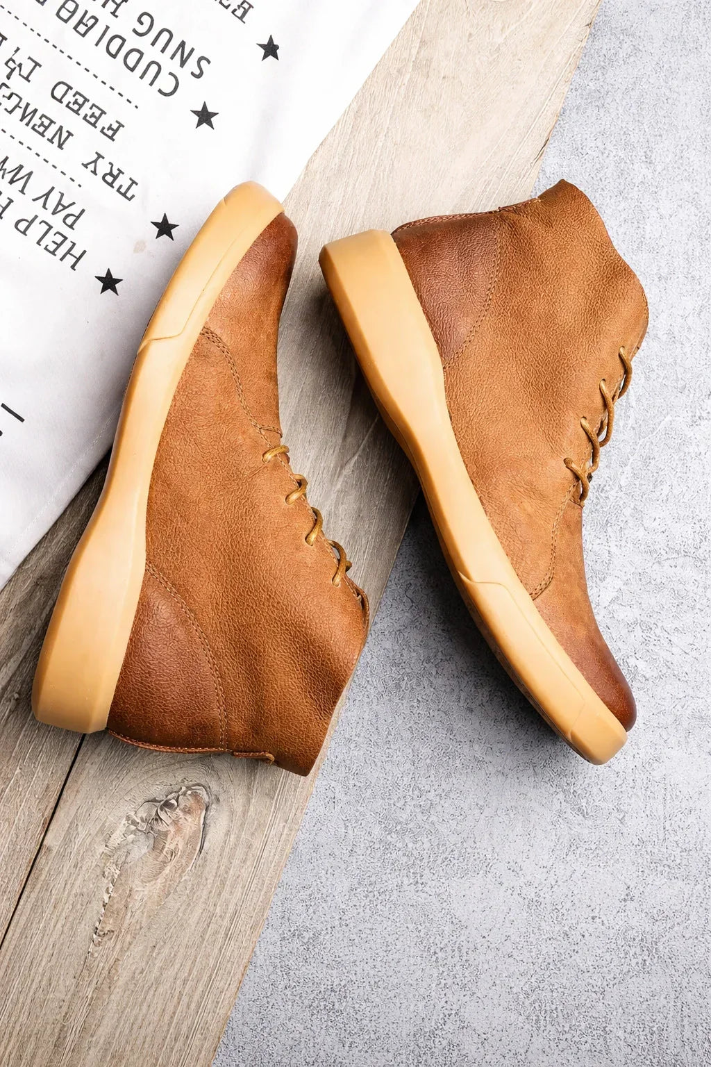 Breathable Leather Sneakers