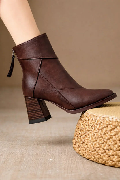 High Heel Ankle Boots