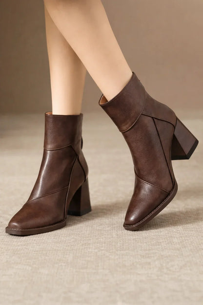 High Heel Ankle Boots