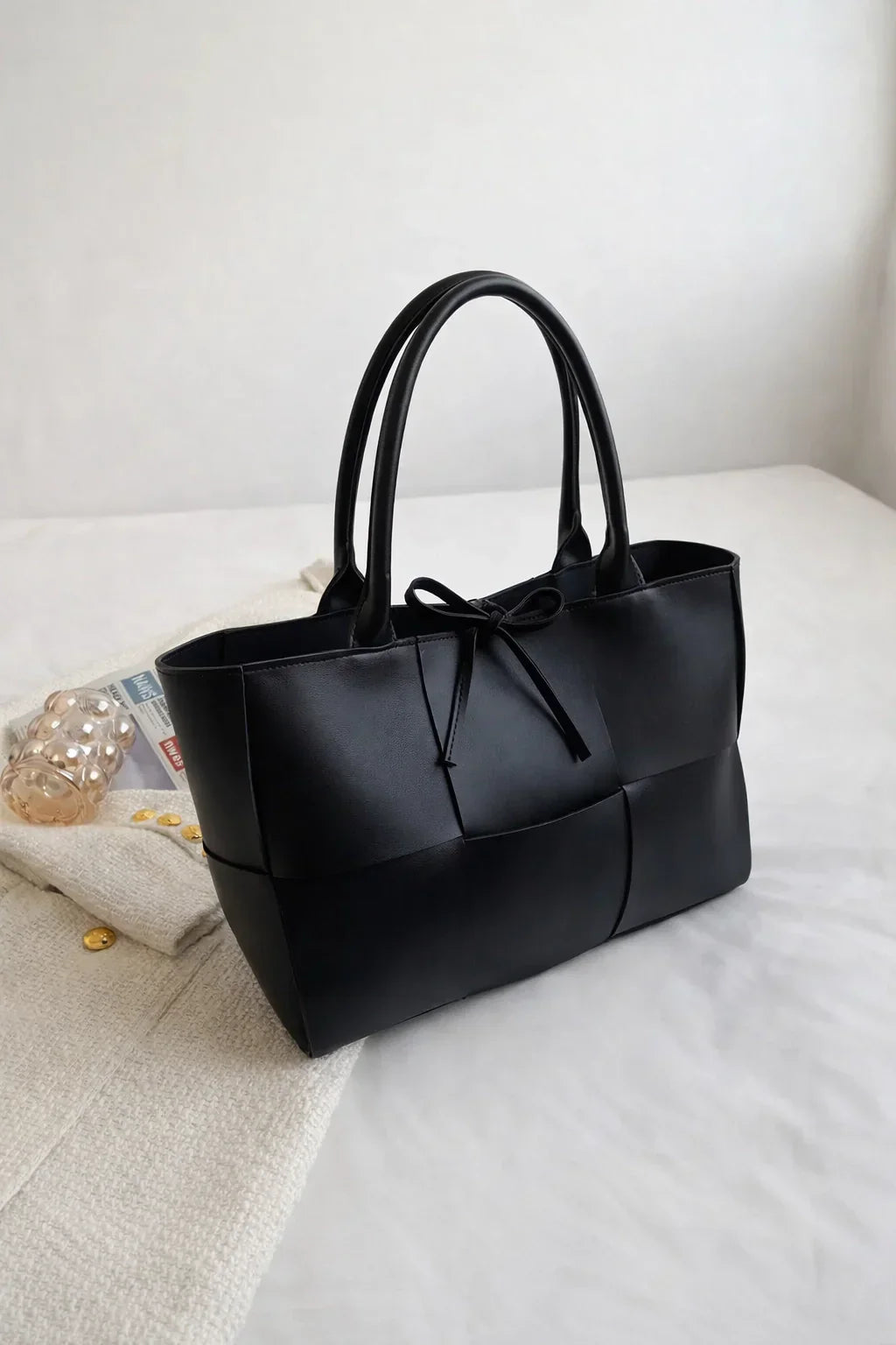 PU Leather Tote Set