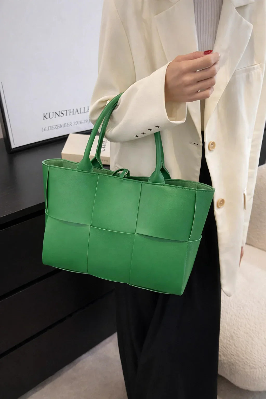 PU Leather Tote Set