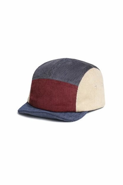 Retro Corduroy Panel Cap