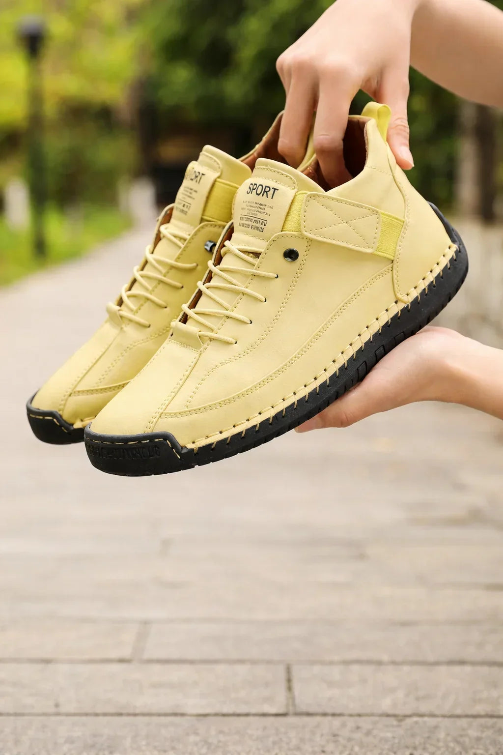 Serafina Leather Sneakers