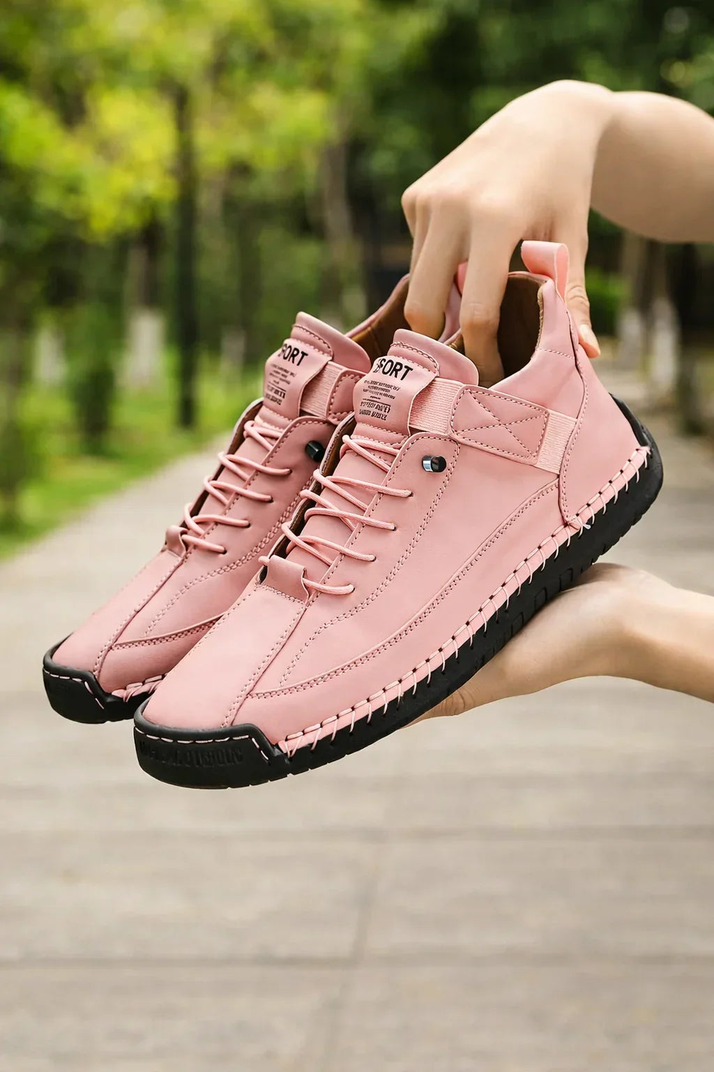 Serafina Leather Sneakers