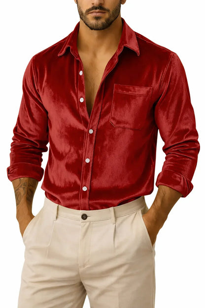 Veloura Velvet Shirt