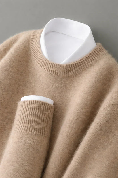 Merino Crest Wool Pullover